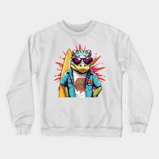 Croc Surfer Crewneck Sweatshirt